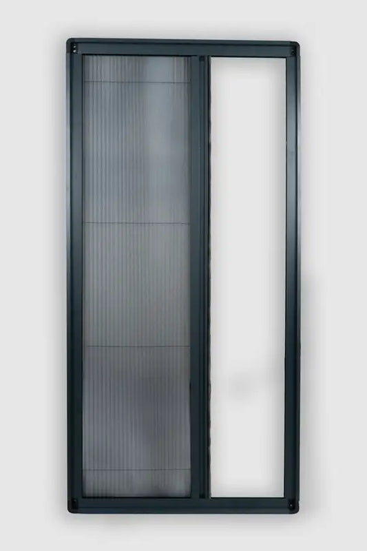 Plise Kapı Sinekliği Antrasit Renk 0-90 cm X 0-210 cm Ölçü Aralığında