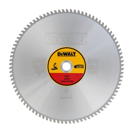 Dewalt DT1927-QZ Dairesel Testere Bıçağı 355mm x 25.4mm 90 Diş Çelik CSB