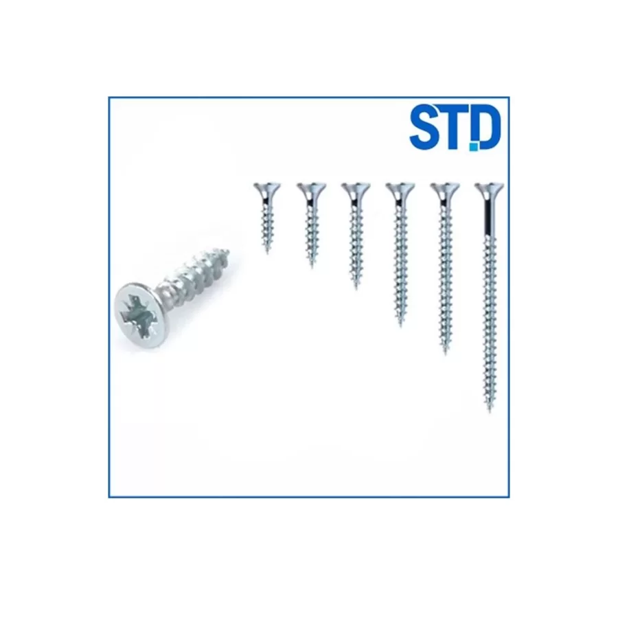 STD Ağaç ve Sunta Vidası 5x50 Koli 18 Paket