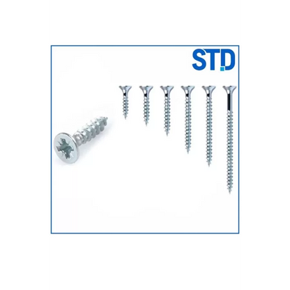 STD Ağaç ve Sunta Vidası 5x50 Koli 18 Paket