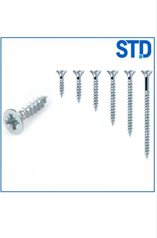 STD Ağaç ve Sunta Vidası 4x50 Kutu 500 Adet